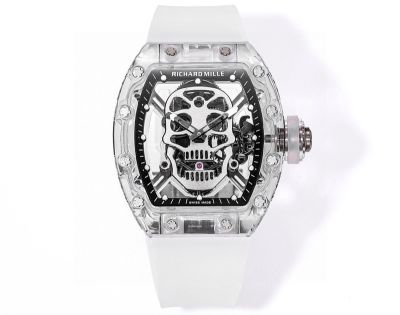 MS Factory Richard Mille Skull  Watch RM 052 Skull Tourbillon Sapphire Crystal Replica Watch